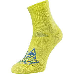 Ponožky Silvini Enduro Orino Velikost ponožek: 42-44 / Barva: žlutá