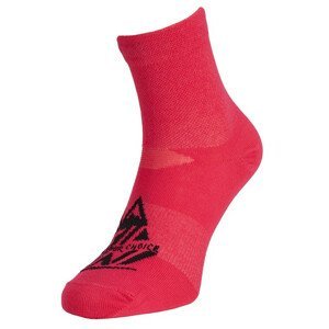 Ponožky Silvini Enduro Orino Velikost ponožek: 36-38 / Barva: červená
