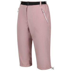 Dámské 3/4 kalhoty Regatta Xrt Capri Light Velikost: XL / Barva: růžová
