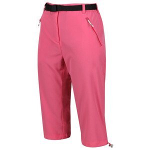 Dámské 3/4 kalhoty Regatta Xrt Capri Light Velikost: L / Barva: růžová/bílá