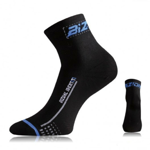 Cyklistické ponožky Lasting BS30 Velikost ponožek: 42-45 / Barva: černá/modrá