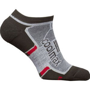 Ponožky High Point Active 2.0 Invisible Socks Velikost ponožek: 35-38 / Barva: černá/červená