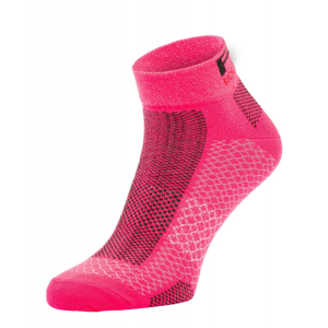 Cyklistické ponožky R2 Easy Velikost ponožek: 35-38 / Barva: růžová