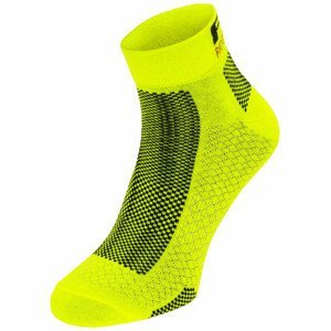 Cyklistické ponožky R2 Easy Velikost ponožek: 35-38 / Barva: žlutá/černá