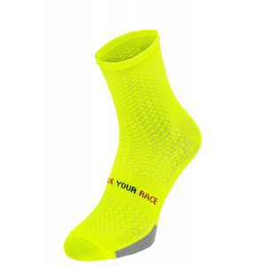 Cyklistické ponožky R2 Endurance Velikost ponožek: 39-42 / Barva: žlutá