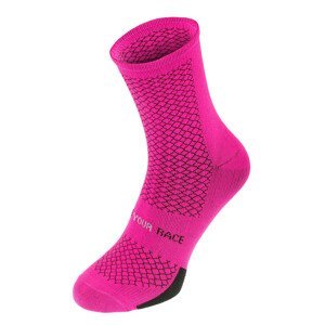Cyklistické ponožky R2 Endurance Velikost ponožek: 39-42 / Barva: růžová