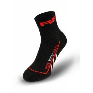 Cyklistické ponožky R2 Salsa Velikost ponožek: 39-42 / Barva: černá