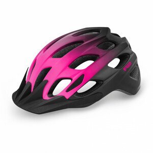 Cyklistická helma R2 Cliff Velikost helmy: 52-56 cm / Barva: růžová/černá