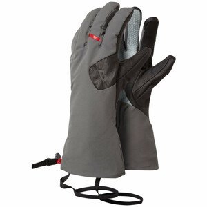 Rukavice Mountain Equipment Direkt Gauntlet Velikost rukavic: M / Barva: šedá/černá
