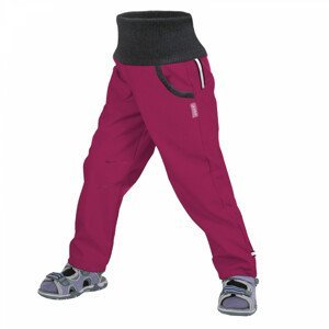 Dětské softshellové kalhoty Unuo bez zateplení Street Dětská velikost: 122-128 / Barva: růžová