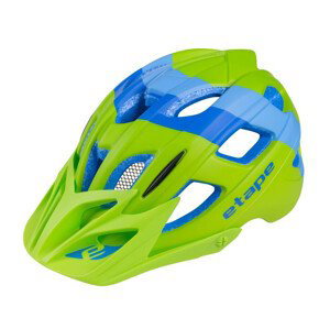Dětská cyklistická helma Etape Hero Velikost helmy: 55-58 cm / Barva: modrá/zelená