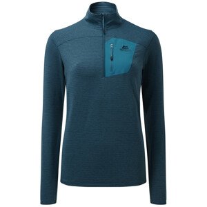 Dámská mikina Mountain Equipment Lumiko Wmns Zip T Medieval Blue Velikost: L / Barva: modrá