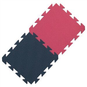 Pěnový koberec Yate pěnový koberec 29 x 29 x 1,2 cm Barva: modrá/růžová