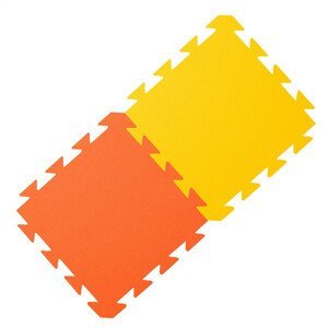Pěnový koberec Yate pěnový koberec 29 x 29 x 1,2 cm Barva: žlutá/oranžová