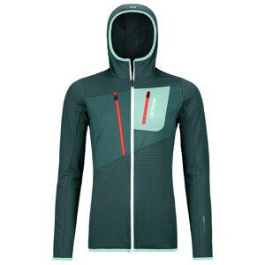 Dámská mikina Ortovox Fleece Grid Hoody W's Velikost: S / Barva: tmavě modrá