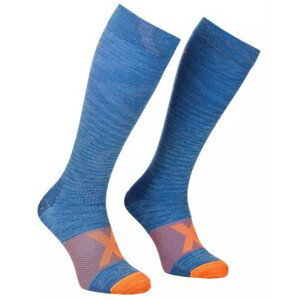 Ponožky Ortovox Tour Compression Long Socks M Velikost ponožek: 42-44 / Barva: modrá