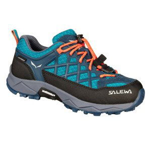 Dětské boty Salewa Jr Wildfire Wp Dětské velikosti bot: 30 / Barva: modrá