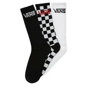 Ponožky Vans MN Classic Crew (38,5-42) 3Pk Barva: černá/bílá