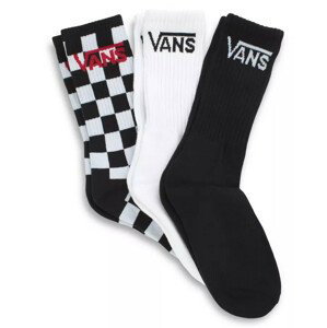 Dětské ponožky Vans By Classic Crew Boys 3Pk (31,5-36) Barva: černá/bílá