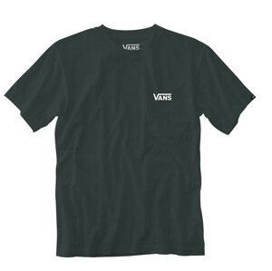 Pánské triko Vans MN Left Chest Logo Tee Velikost: M / Barva: zelená