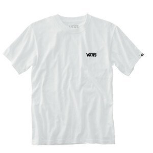 Pánské triko Vans MN Left Chest Logo Tee Velikost: XL / Barva: bílá