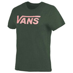 Dámské triko Vans Wm Flying V Crew Tee Velikost: XS / Barva: zelená