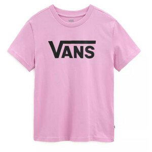 Dámské triko Vans Wm Flying V Crew Tee Velikost: XS / Barva: růžová