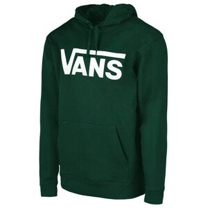 Pánská mikina Vans MN Vans Classic Po Hoodie II Velikost: XXL / Barva: tmavě zelená