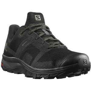 Pánské běžecké boty Salomon Outline Prism Gore-Tex Velikost bot (EU): 48 / Barva: černá