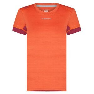 Dámské triko La Sportiva Sunfire T-Shirt W Velikost: S / Barva: červená