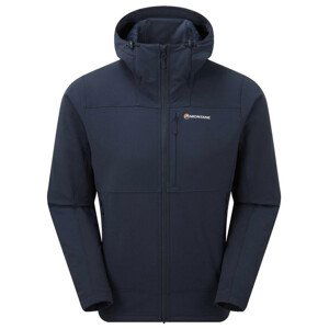 Pánská softshellová bunda Montane Krypton Hoodie Velikost: M / Barva: tmavě modrá