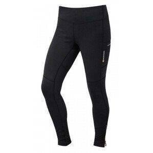 Dámské legíny Montane Fem Thermal Trail Tights Velikost: S / Barva: černá