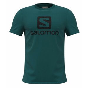 Pánské triko Salomon Outlife Logo Velikost: L / Barva: modrá
