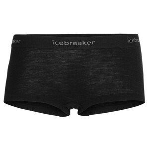 Dámské funkční boxerky Icebreaker 175 Everyday Boy Shorts Velikost: S / Barva: černá