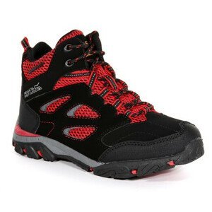 Dětské boty Regatta Holcombe IEP Jnr Velikost bot (EU): 37 / Barva: černá/červená