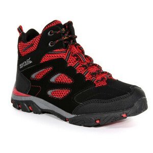 Dětské boty Regatta Holcombe IEP Jnr Velikost bot (EU): 33 / Barva: černá/červená
