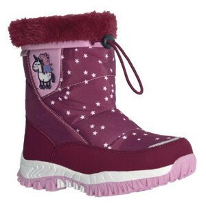 Dětské sněhule Regatta Peppa Winter Boot Dětské velikosti bot: 27 / Barva: růžová