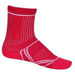 Dětské ponožky Regatta 2 Season TrekTrail Velikost ponožek: 29-31 / Barva: růžová