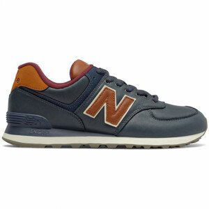 Pánské boty New Balance ML574OMC Velikost bot (EU): 44 / Barva: modrá