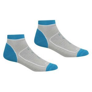 Dámské ponožky Regatta LdySamarisTrailSk Velikost ponožek: 39-42 / Barva: šedá/modrá