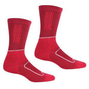 Dámské ponožky Regatta LdySamaris2Season Velikost ponožek: 39-42 / Barva: červená
