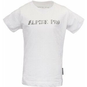 Dětské triko Alpine Pro Blaso Dětská velikost: 128-134 / Barva: bílá