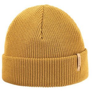 Pletená merino čepice Kama A159 Barva: žlutá