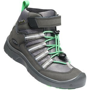 Dětské boty Keen Hikeport 2 Sport Mid Wp Youth 2021 Dětské velikosti bot: 32/33 / Barva: černá/zelená