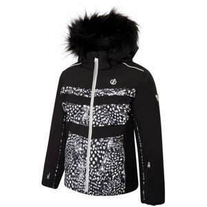 Dětská zimní bunda Dare 2b Belief Jacket Dětská velikost: 140 / Barva: černá/bílá