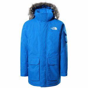 Pánská bunda The North Face Recycled Mcmurdo Velikost: L / Barva: světle modrá