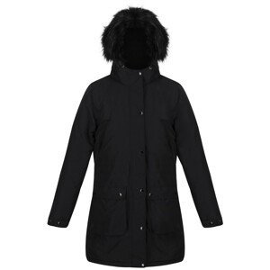 Dámský vyhřívaný kabát Regatta Voltera Parka Velikost: XL / Barva: černá