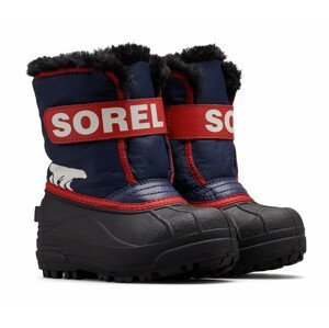 Dětské zimní boty Sorel Snow Commander Dětské velikosti bot: 25 / Barva: modrá/červená