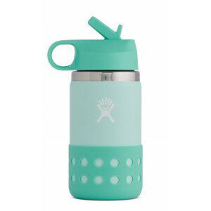 Dětská lahev Hydro Flask Kids Wide Mouth 12 oz Straw Lid/Boot Barva: tyrkysová