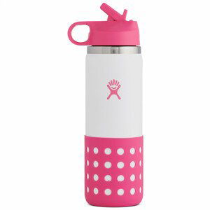 Dětská lahev Hydro Flask Kids Wide Mouth 20 oz Straw Lid/Boot Barva: světle zelená